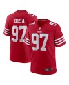 Nick Bosa San Francisco 49ers Nike Spieler-Spieler Trikot – Scharlachrot