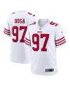 Nick Bosa San Francisco 49ers Nike Spieler-Spieler Trikot – Weiß
