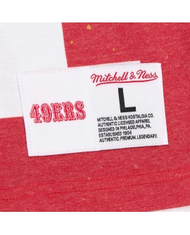 Jerry Rice San Francisco 49ers Mitchell & Ness Burst Retired Spieler T-Shirt – Grau