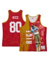 Jerry Rice San Francisco 49ers Mitchell & Ness 1994 Spieler Burst Tanktop – Scharlachrot