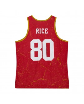 Jerry Rice San Francisco 49ers Mitchell & Ness 1994 Spieler Burst Tanktop – Scharlachrot