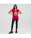 Deion Sanders San Francisco 49ers Nike Damen-Spieler Trikot im Ruhestand – Scharlachrot