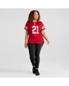 Deion Sanders San Francisco 49ers Nike Damen-Spieler Trikot im Ruhestand – Scharlachrot