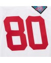 Jerry Rice San Francisco 49ers 1994 Mitchell & Ness Authentic Throwback-Spielertrikot im Ruhestand – Weiß