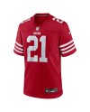 Deion Sanders San Francisco 49ers Nike Team Retired SpielerTrikot – Scharlachrot