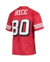 Jerry Rice San Francisco 49ers 1994 Mitchell & Ness Authentic Throwback-Spielertrikot im Ruhestand – Scharlachrot