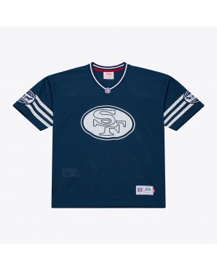 Jerry Rice San Francisco 49ers Mitchell & Ness x Levi's Unisex Legacy-Trikot – Marineblau