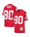 Jerry Rice San Francisco 49ers Mitchell & Ness Youth 1990 Legacy Retired Spieler Trikot – Scharlachrot