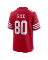 Jerry Rice San Francisco 49ers Nike RetiredSpiele-Trikot – Scharlachrot