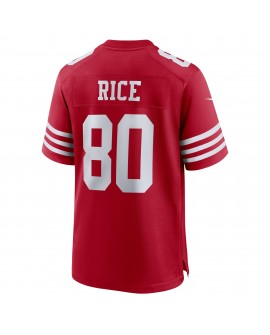 Jerry Rice San Francisco 49ers Nike RetiredSpiele-Trikot – Scharlachrot