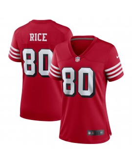 Jerry Rice San Francisco 49ers Nike Damen-Ausweichspieltrikot – Scharlachrot