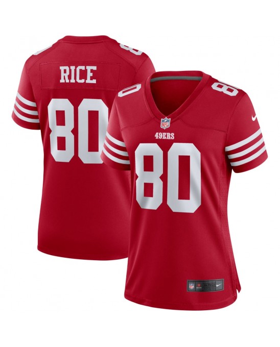 Jerry Rice San Francisco 49ers Nike Damen-Spieler Trikot im Ruhestand – Scharlachrot