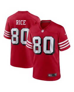 Jerry Rice San Francisco 49ers Nike Ausweichtrikot für ausgeschiedene Spieler – Scharlachrot
