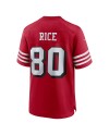 Jerry Rice San Francisco 49ers Nike Ausweichtrikot für ausgeschiedene Spieler – Scharlachrot