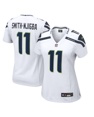 Jaxon Smith-Njigba Seattle Seahawks Nike Damen-Spieler Trikot – Weiß