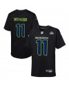 Jaxon Smith-Njigba Seattle Seahawks Nike Youth Super Bowl LX Patch Carbon Fashion Trikot – Schwarz