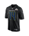 Sam Darnold Seattle Seahawks Nike Super Bowl LX Patch Carbon Mode-Spieler Trikot – Schwarz