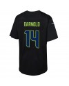 Sam Darnold Seattle Seahawks Nike Jugend Super Bowl LX Carbon Mode-Spieler Trikot – Schwarz