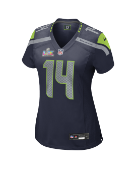 Sam Darnold Seattle Seahawks Nike Super Bowl LX Patch-Spieler Trikot für Damen – College Navy