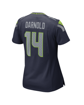 Sam Darnold Seattle Seahawks Nike Super Bowl LX Patch-Spieler Trikot für Damen – College Navy