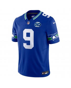 Kenneth Walker III Seattle Seahawks Nike 50th Season Vapor F.U.S.E. Limitiertes Trikot – Royal