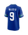 Kenneth Walker III Seattle Seahawks Nike Throwback Spieler-Spieler Trikot – Königsblau