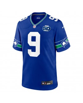 Kenneth Walker III Seattle Seahawks Nike Alternate 50. Saison-Spieler Trikot – Königsblau