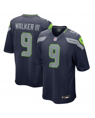 Kenneth Walker III Seattle Seahawks Nike Team Game-Trikot – College Navy