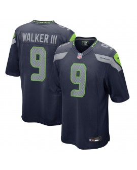 Kenneth Walker III Seattle Seahawks Nike Team Game-Trikot – College Navy