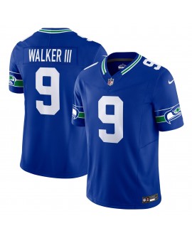 Kenneth Walker III Seattle Seahawks Nike Vapor F.U.S.E. Limitiertes Trikot – Royal