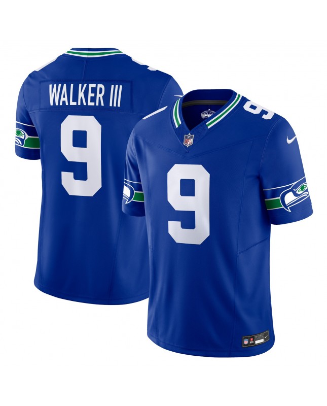 Kenneth Walker III Seattle Seahawks Nike Vapor F.U.S.E. Limitiertes Trikot – Royal