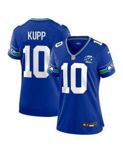 Cooper Kupp Seattle Seahawks Nike Alternate 2 Spieler Trikot für die 50. Saison für Damen – Royalblau