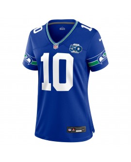 Cooper Kupp Seattle Seahawks Nike Alternate 2 Spieler Trikot für die 50. Saison für Damen – Royalblau