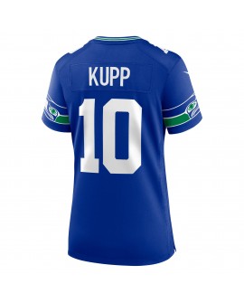 Cooper Kupp Seattle Seahawks Nike Alternate 2 Spieler Trikot für die 50. Saison für Damen – Royalblau