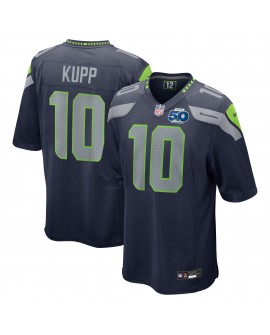 Cooper Kupp Seattle Seahawks Nike Team 50. Saison-Spieler Trikot – College Navy
