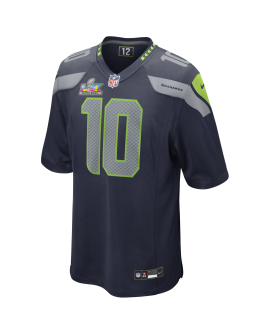 Cooper Kupp Seattle Seahawks Nike Super Bowl LX Patch Spieler Trikot – College Navy