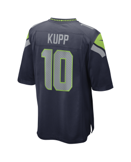 Cooper Kupp Seattle Seahawks Nike Super Bowl LX Patch Spieler Trikot – College Navy