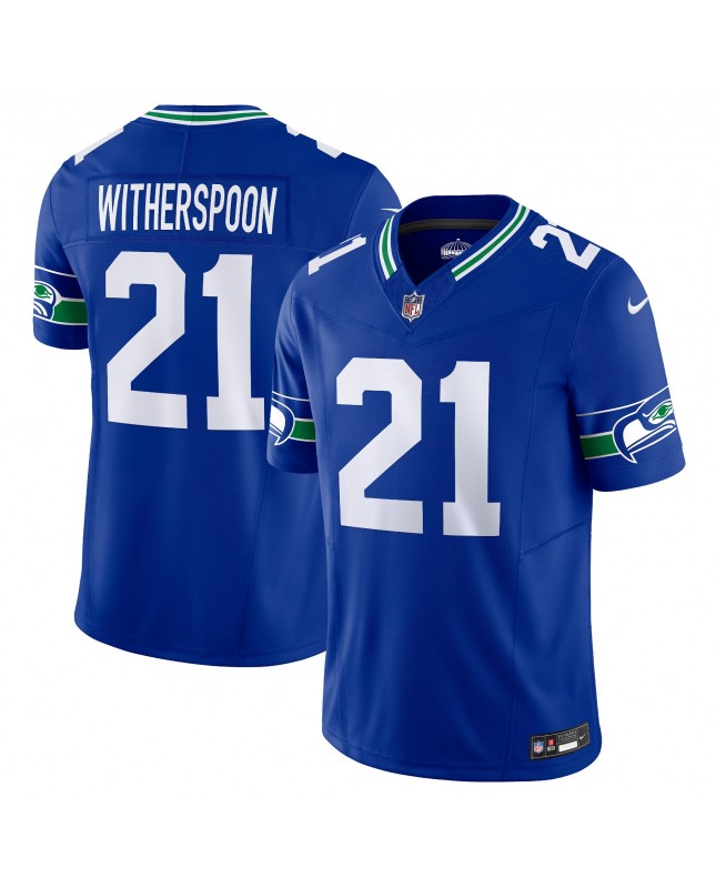 Devon Witherspoon Seattle Seahawks Nike Alternate Vapor F.U.S.E. Limitiertes Trikot – Royal