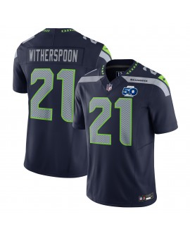 Devon Witherspoon Seattle Seahawks Nike Team 50th Season Vapor F.U.S.E. Limitiertes Trikot – College Navy