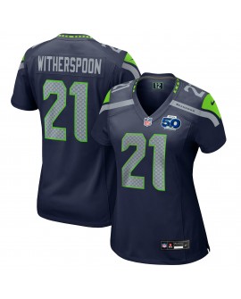 Devon Witherspoon Seattle Seahawks Nike Damen-Team-Spieler Trikot der 50. Saison – College Navy