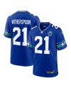 Devon Witherspoon Seattle Seahawks Nike Alternate 50. Saison-Spieler Trikot – Royalblau