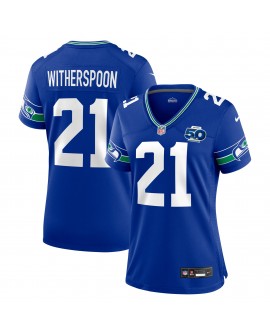 Devon Witherspoon Seattle Seahawks Nike Alternate 2 Spieler Trikot für die 50. Saison für Damen – Königsblau