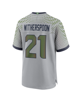 Devon Witherspoon Seattle Seahawks Nike 2025 Rivalries Collection Spieler Trikot – Wolfgrau