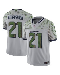 Devon Witherspoon Seattle Seahawks Nike 2025 Rivalries Collection Limited Trikot – Wolf Grau