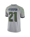 Devon Witherspoon Seattle Seahawks Nike 2025 Rivalries Collection Limited Trikot – Wolf Grau