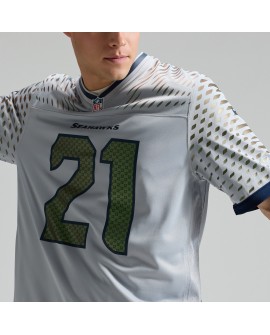 Devon Witherspoon Seattle Seahawks Nike 2025 Rivalries Collection Spieler Trikot – Wolfgrau