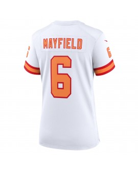 Baker Mayfield '76 Tampa Bay Buccaneers Nike Damen-Spieler Trikot – Weiß