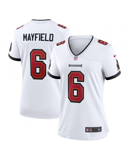 Baker Mayfield Tampa Bay Buccaneers Nike Damen-Auswärtstrikot – Weiß