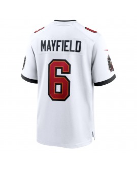Baker Mayfield Tampa Bay Buccaneers Nike 50. Saison Weißes Spieler Trikot – Weiß