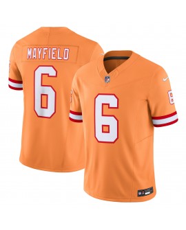 Baker Mayfield Tampa Bay Buccaneers Nike 2nd Alternate Vapor F.U.S.E. Limitiertes Trikot – Orange